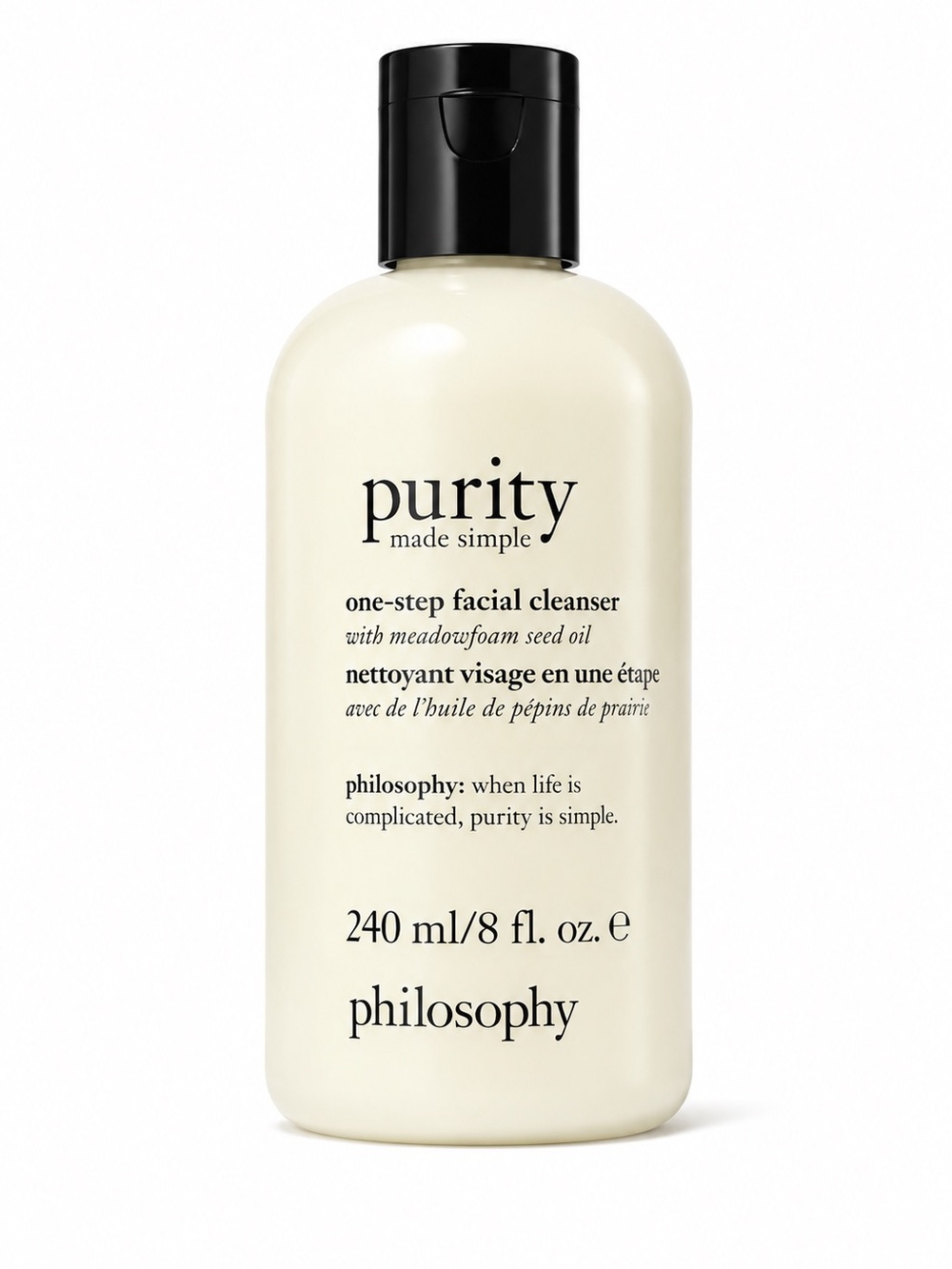 Philosophy Purity Made Simple One Step Facial Cleanser Liquid 8 oz 240ml NWT